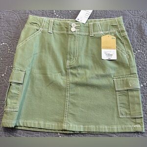Thereabouts Girls Hedge Green Denim Skirt NWT Various Sizes